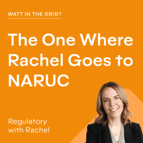 The One Where Rachel Goes to NARUC