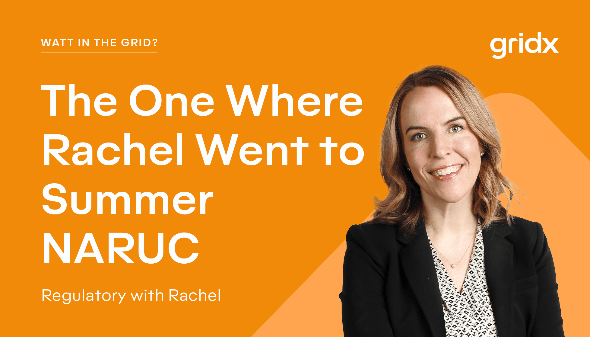 The One Where Rachel Went to Summer NARUC (Again)