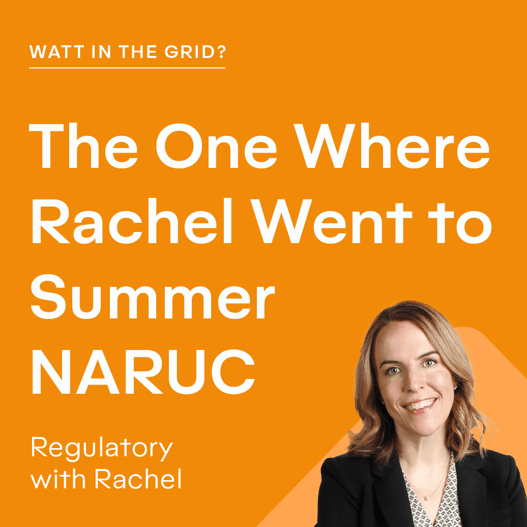 The One Where Rachel Went to Summer NARUC (Again)