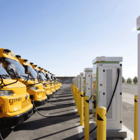 How school buses are powering the grid