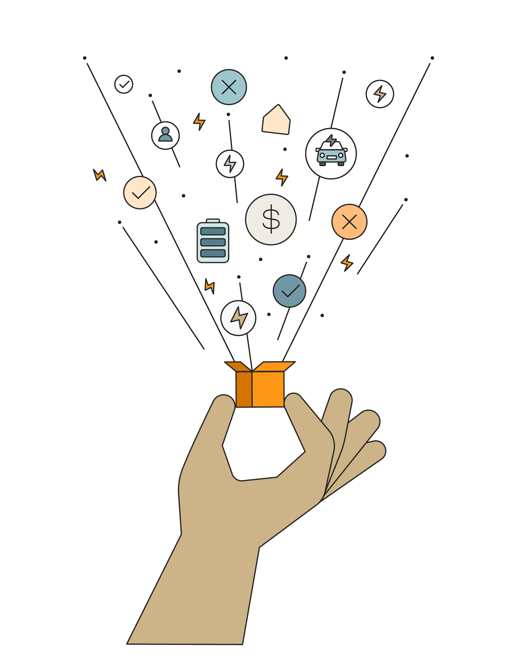 Put the power in your customer's hands.