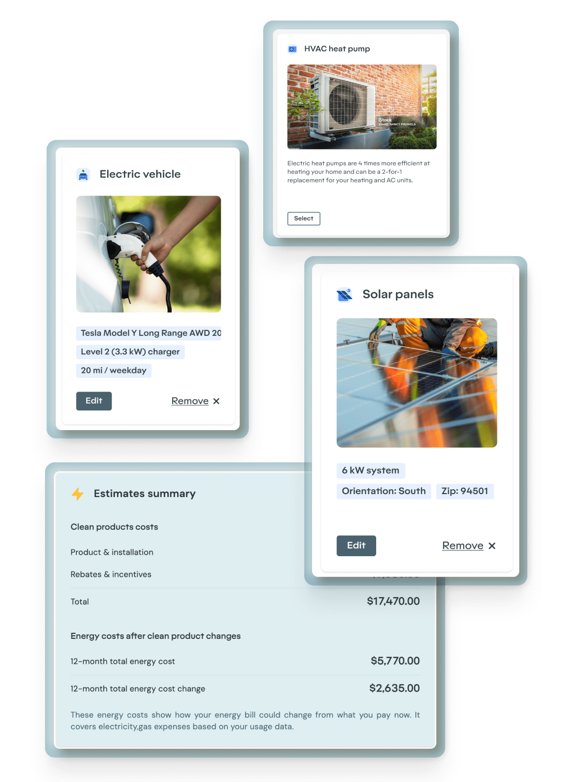 Engage customers with clean energy options. 