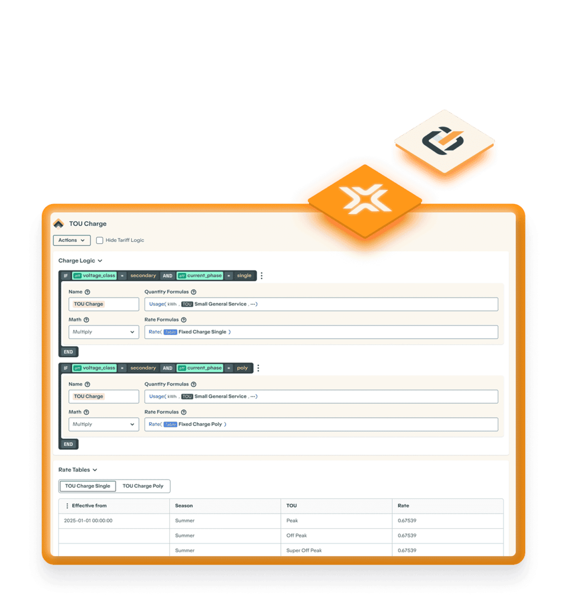 Rate Design Engine GridX Design | Complex Rate Design